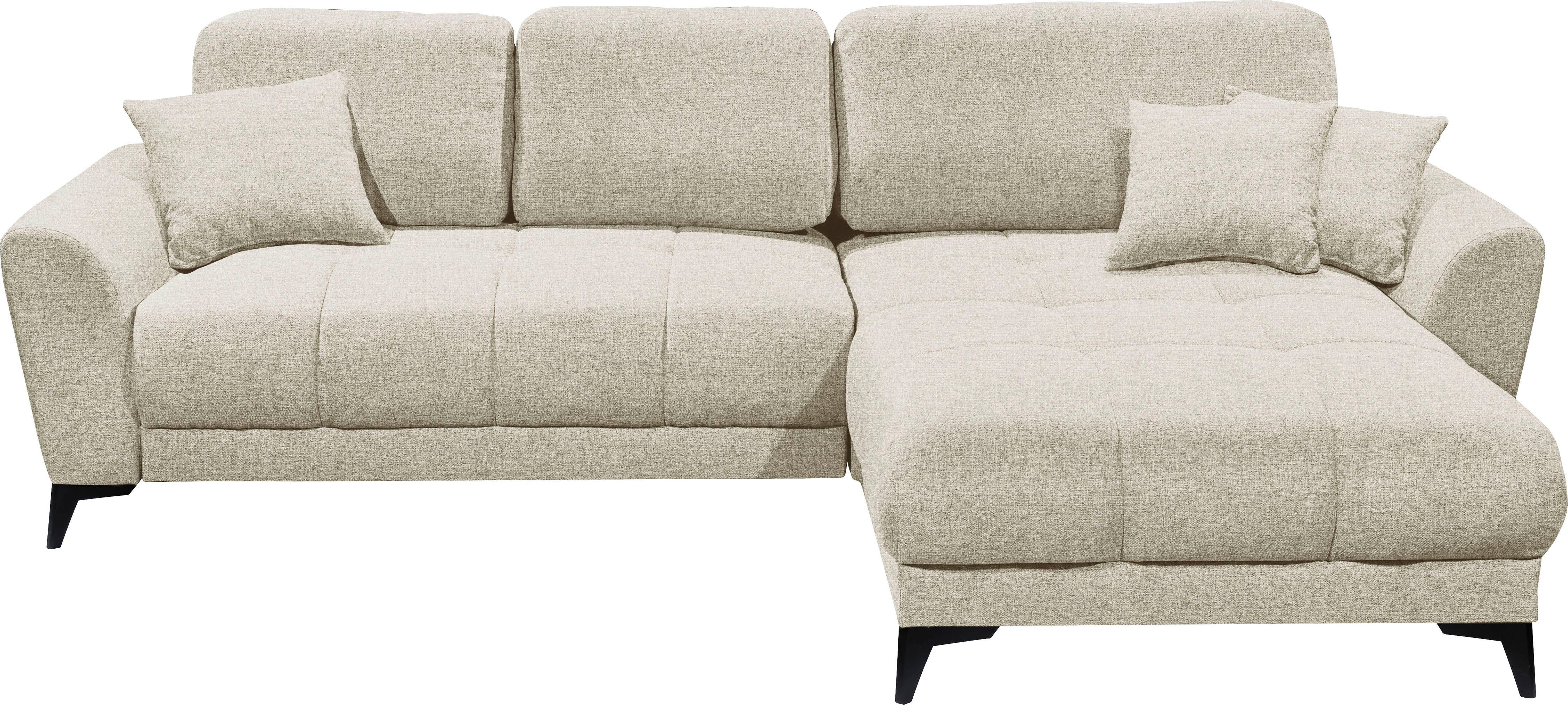 ED EXCITING DESIGN Ecksofa Bern L-Form, günstig online kaufen