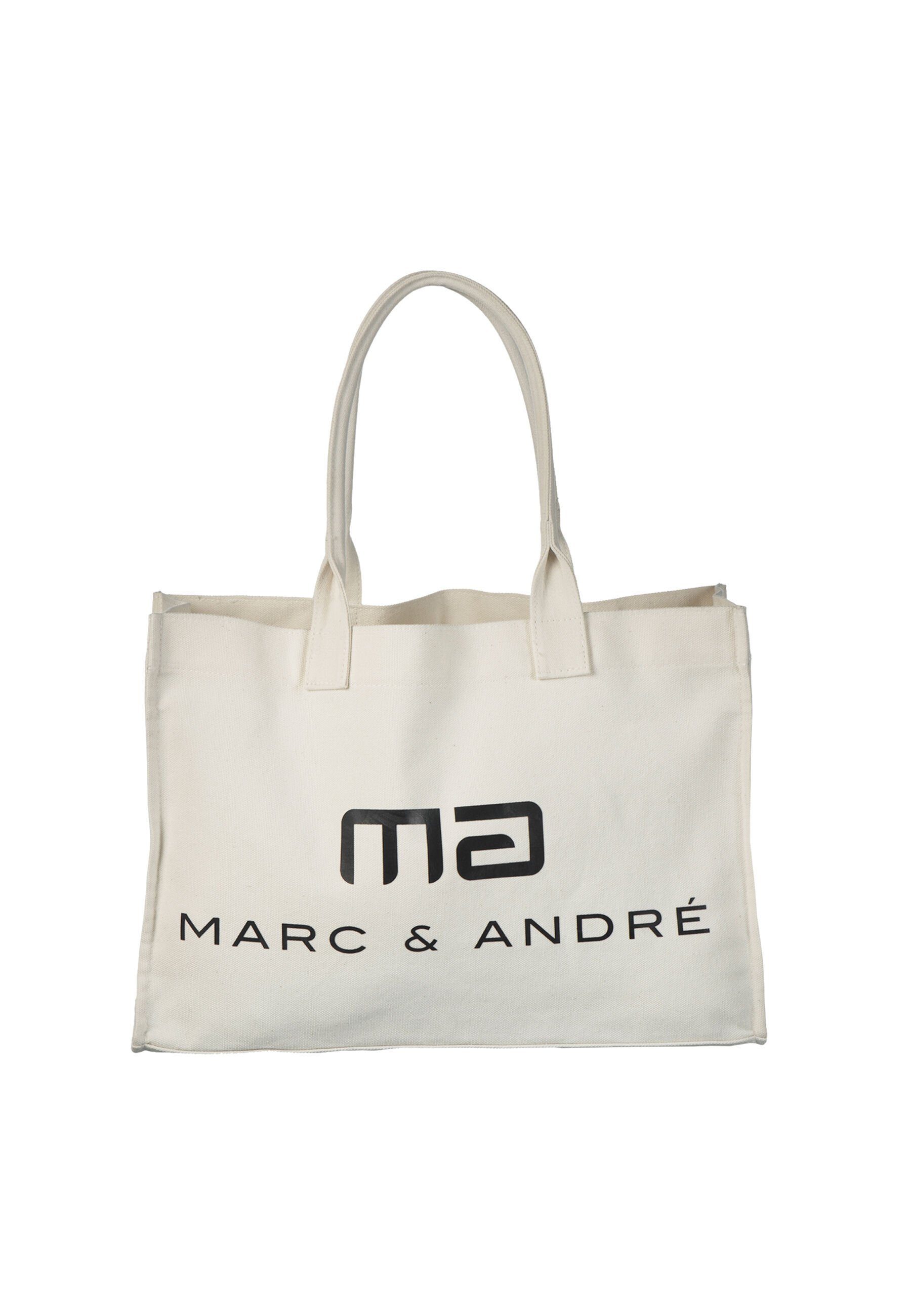 Marc&André Strandtasche Eco Bag, mit Marken-Logo Print