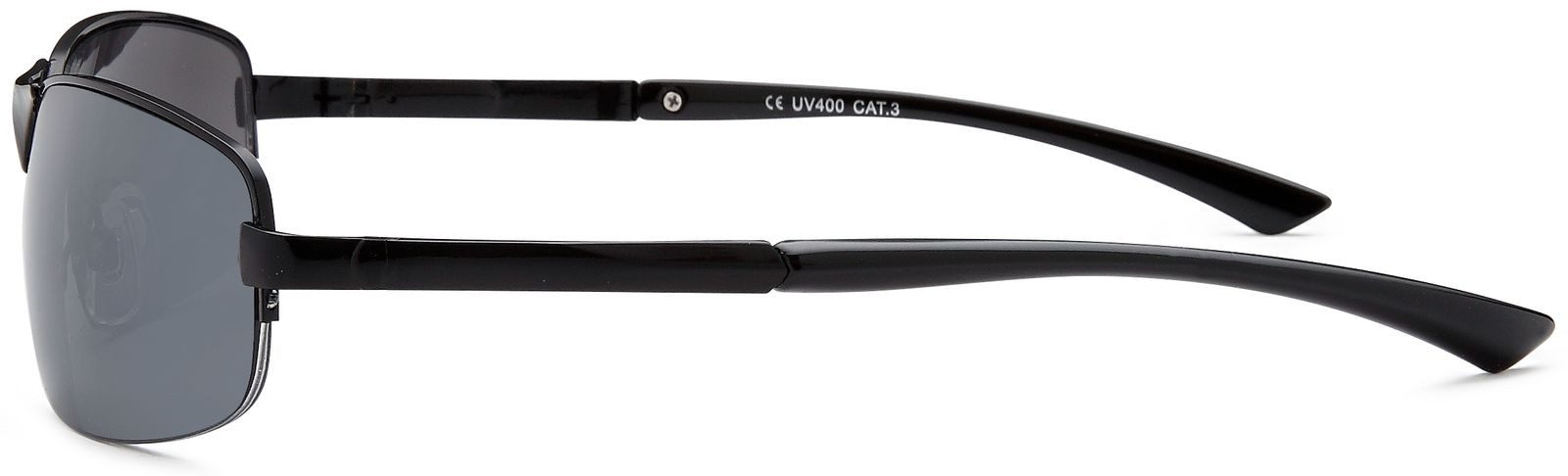 styleBREAKER Sonnenbrille Sonnenbrille Halbrand mit Rechteckigen Gläsern (1 günstig online kaufen
