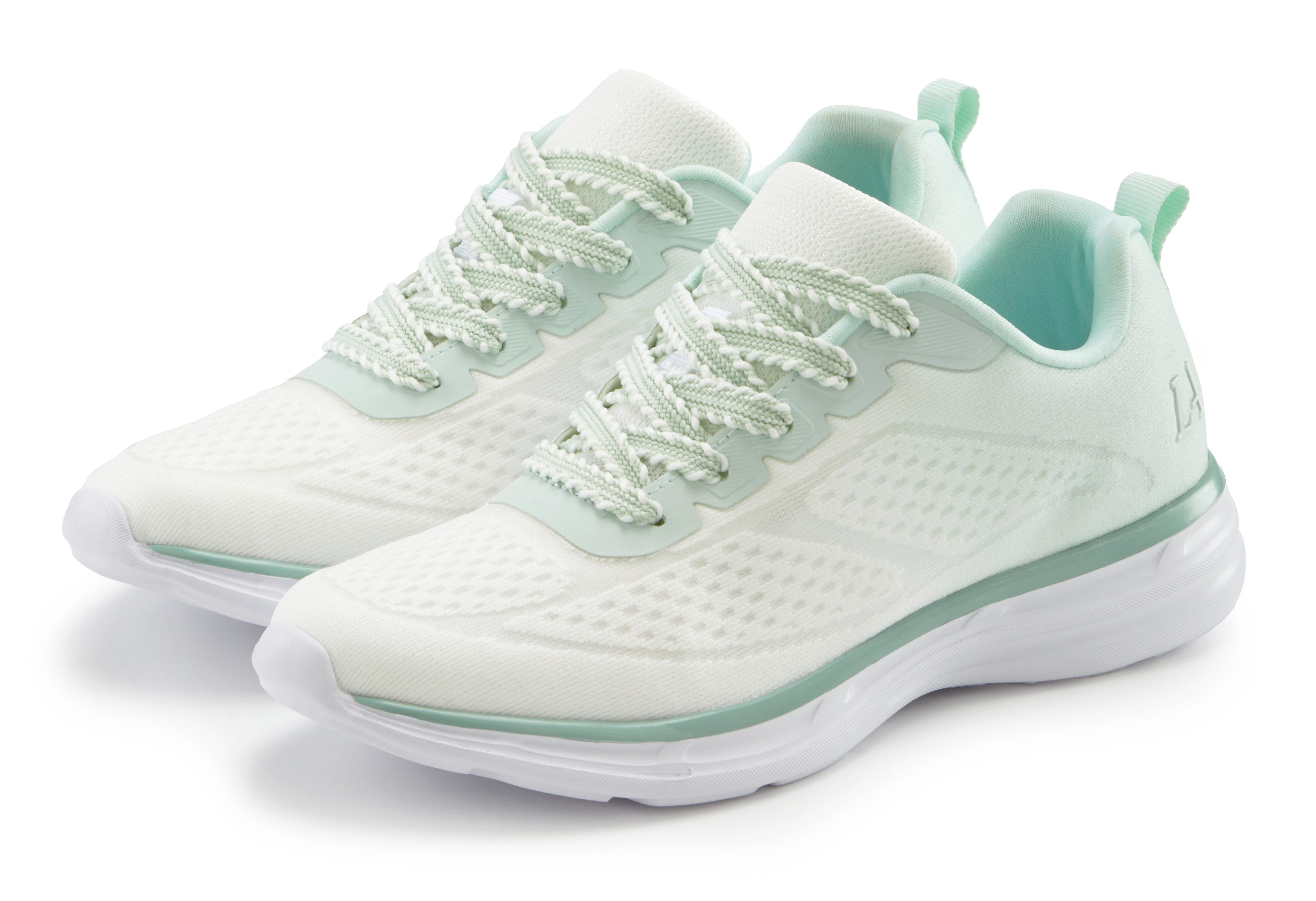 LASCANA Halbschuh, Freizeitschuh, Turnschuhe, Sneaker NEU mit modischen Farbdetails VEGAN