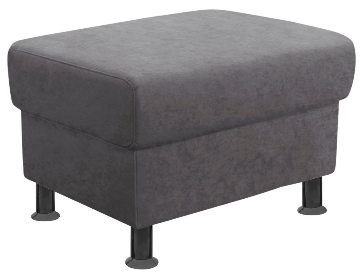 TRENDMANUFAKTUR Hocker Rondo, Polsterhocker zur Serie, Breite 67 cm, Füße s günstig online kaufen