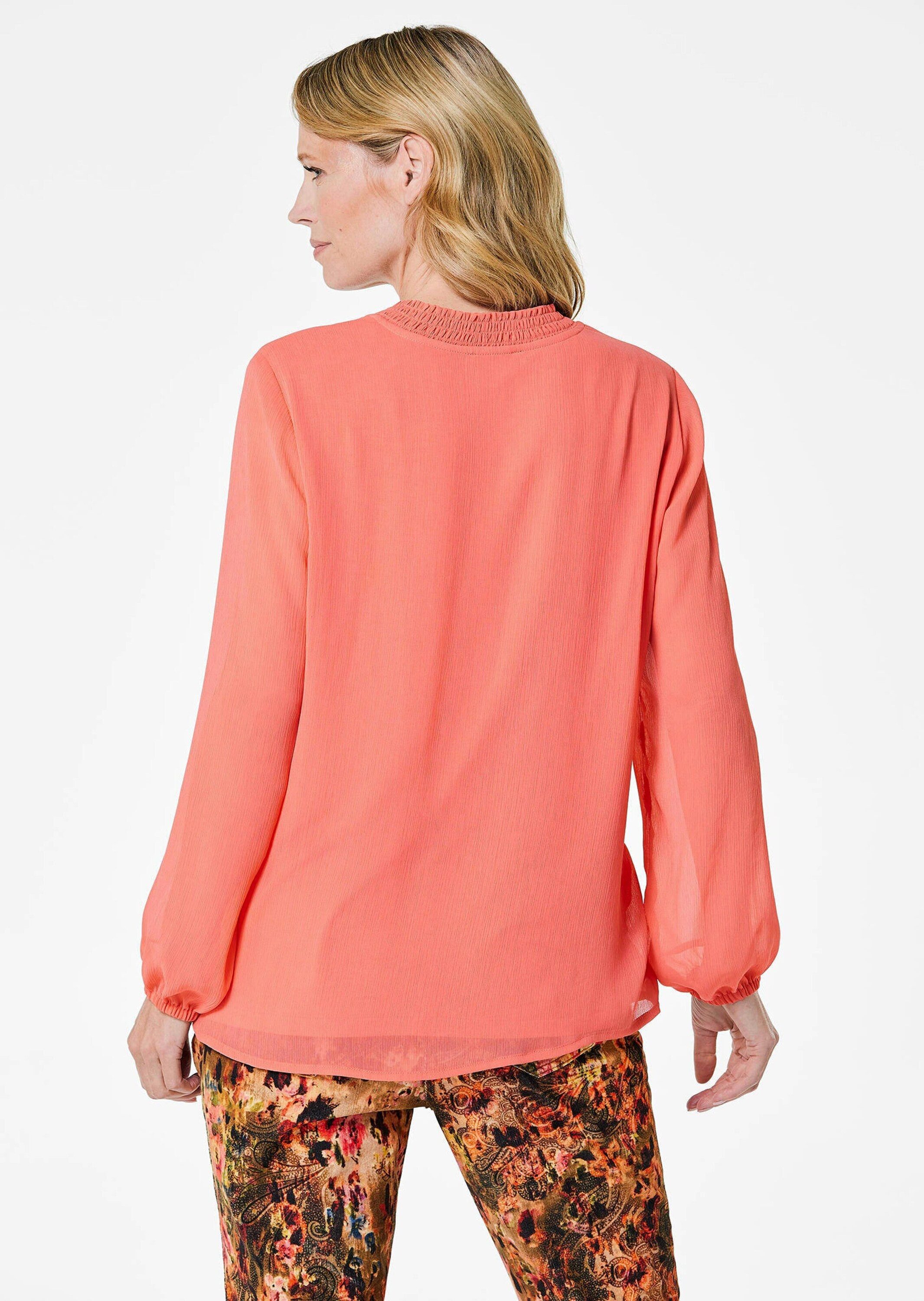 GOLDNER Chiffonbluse Kurzgröße: Bluse günstig online kaufen