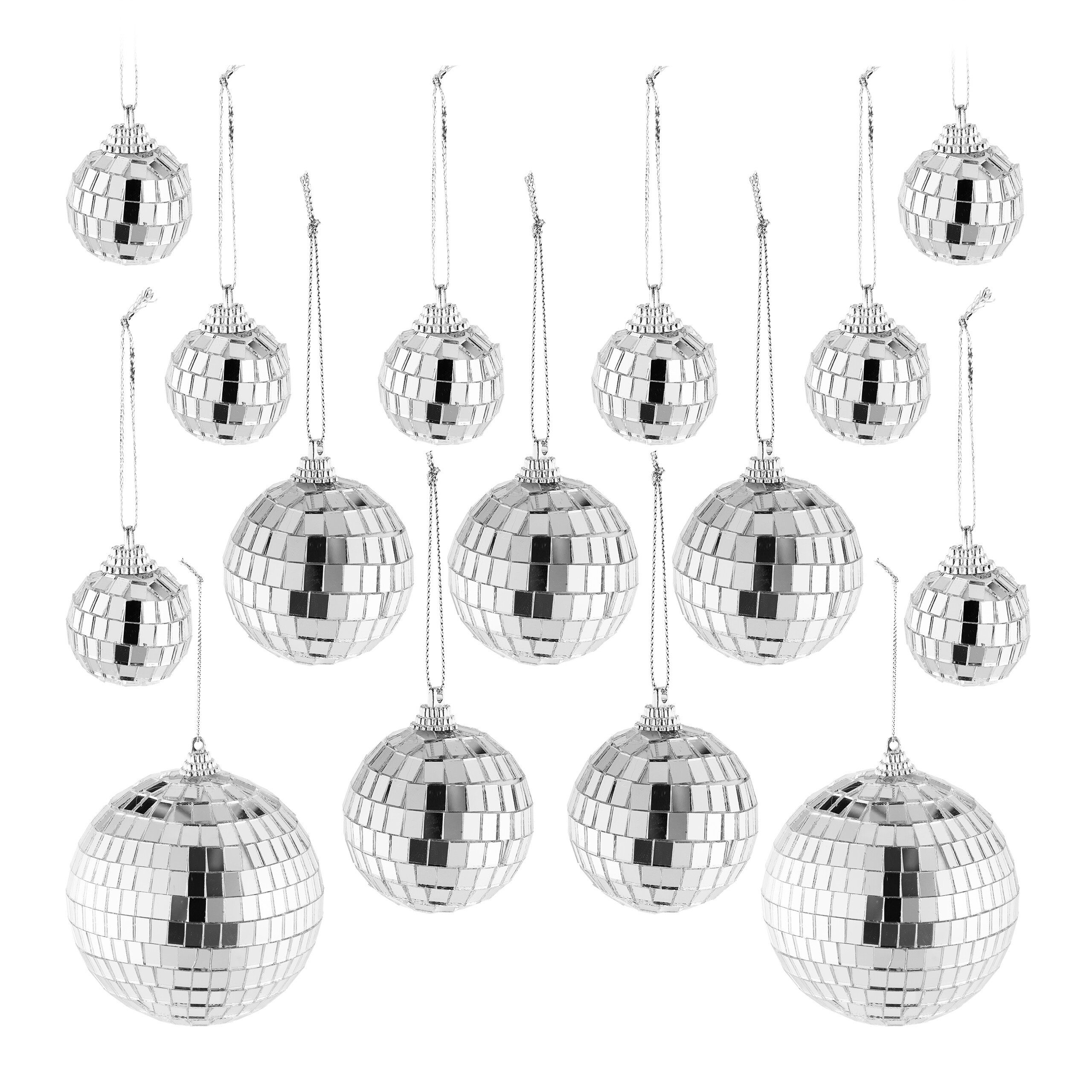 Dekohänger 15er Set Mini Discokugel