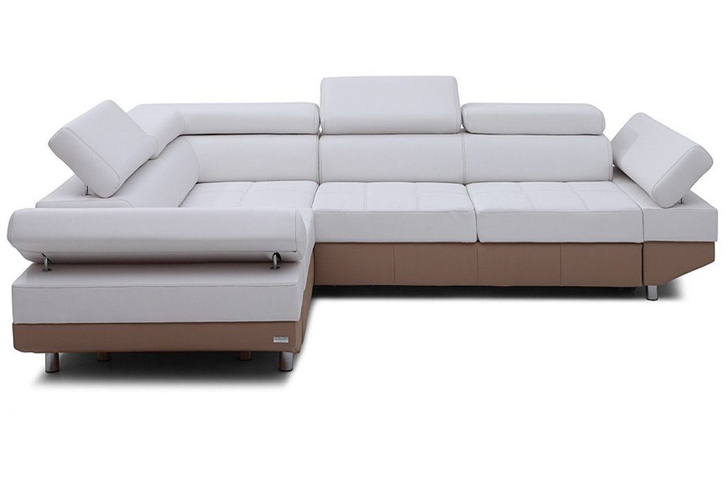 Garnitur, Ecksofa in Eck Wohnlandschaft Ecksofa Moderne JVmoebel Couch Europe Made Sofa