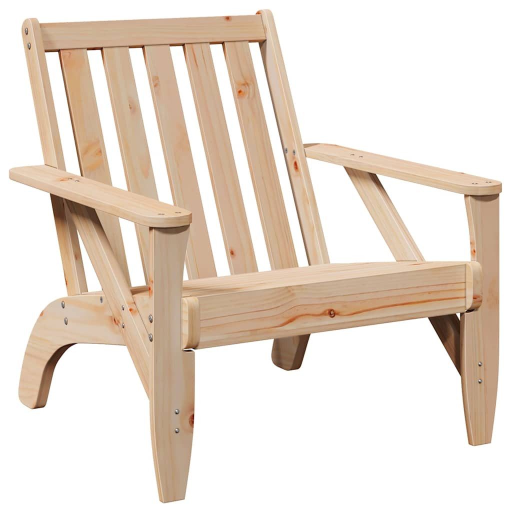 vidaXL Gartenstuhl Adirondack-Gartenstuhl 75x77x77 cm Massivholz günstig online kaufen