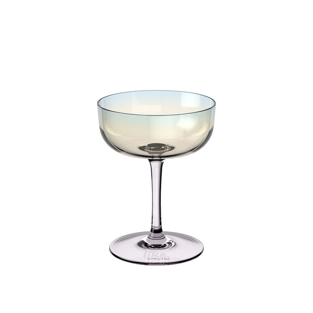 like. by Villeroy & Boch Sektglas Like Pearl Sekt-/Champagnerschale, Set 2tlg, Glas