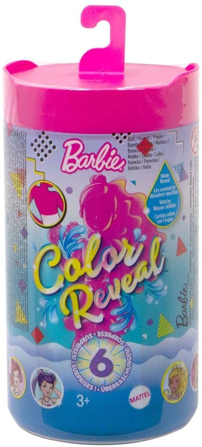 Mattel® Anziehpuppe Mattel GWC60; GTL89 - Barbie Color Reveal Chelsea Mono Mix Puppe #5