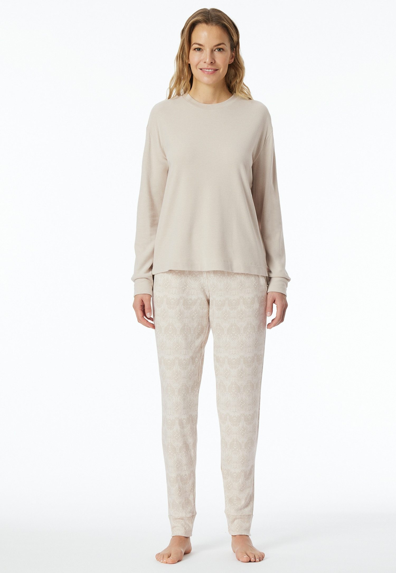 Schiesser Schlafanzug Schlafanzug lang