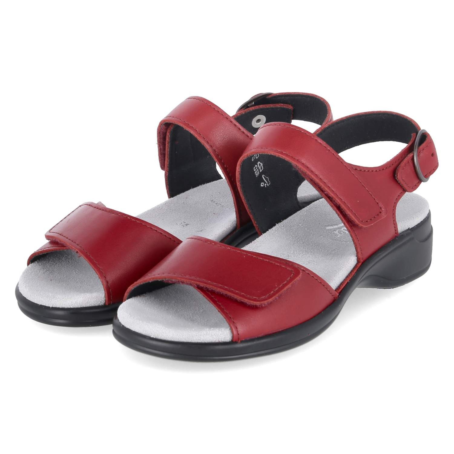 Semler Semler H1285012/062 SP Damen Glattleder red Sandalette