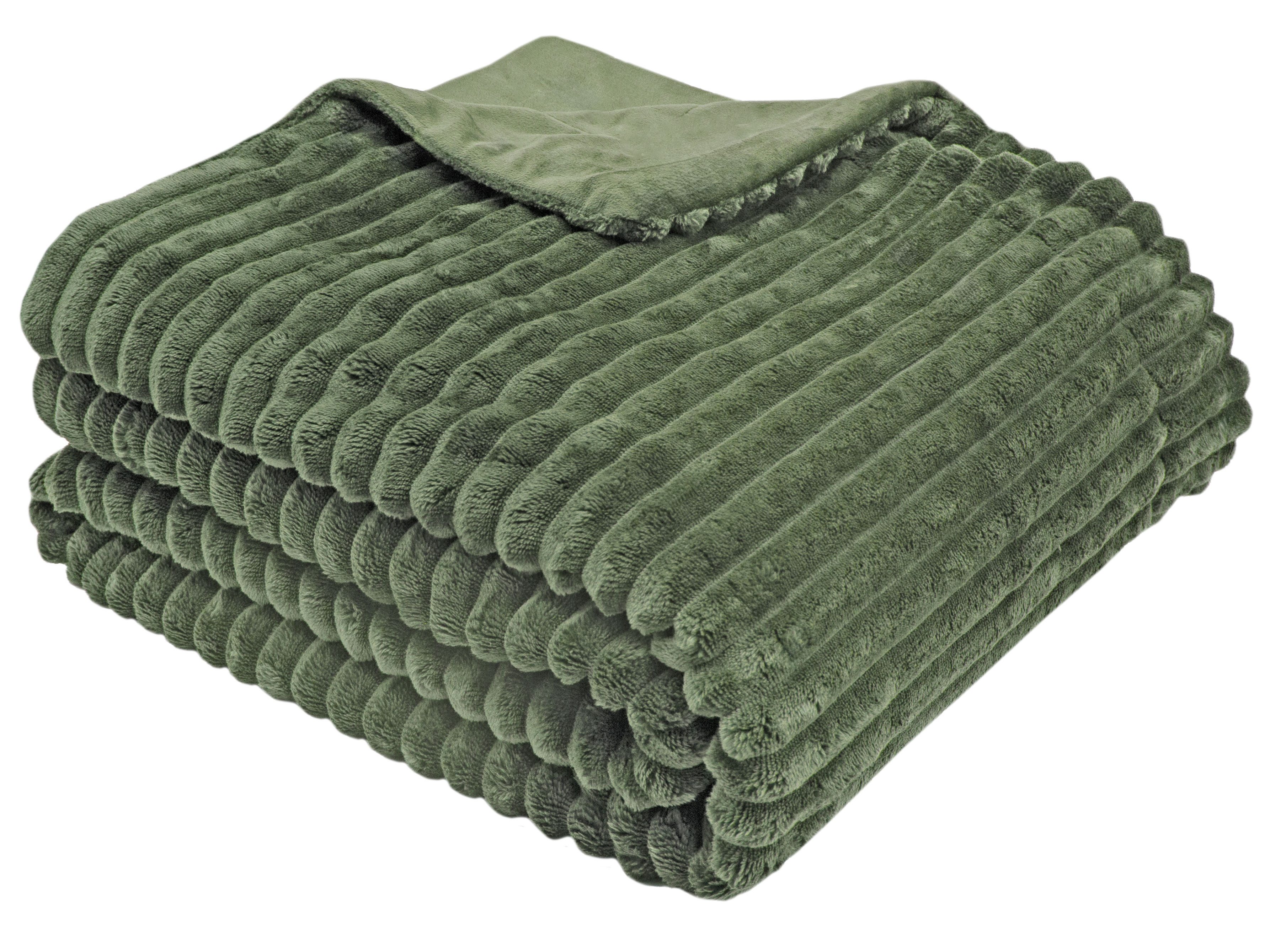 Wohndecke, ZOLLNER, 150 x 200 cm, 100% Polyester, vom Hotelwäschespezialist