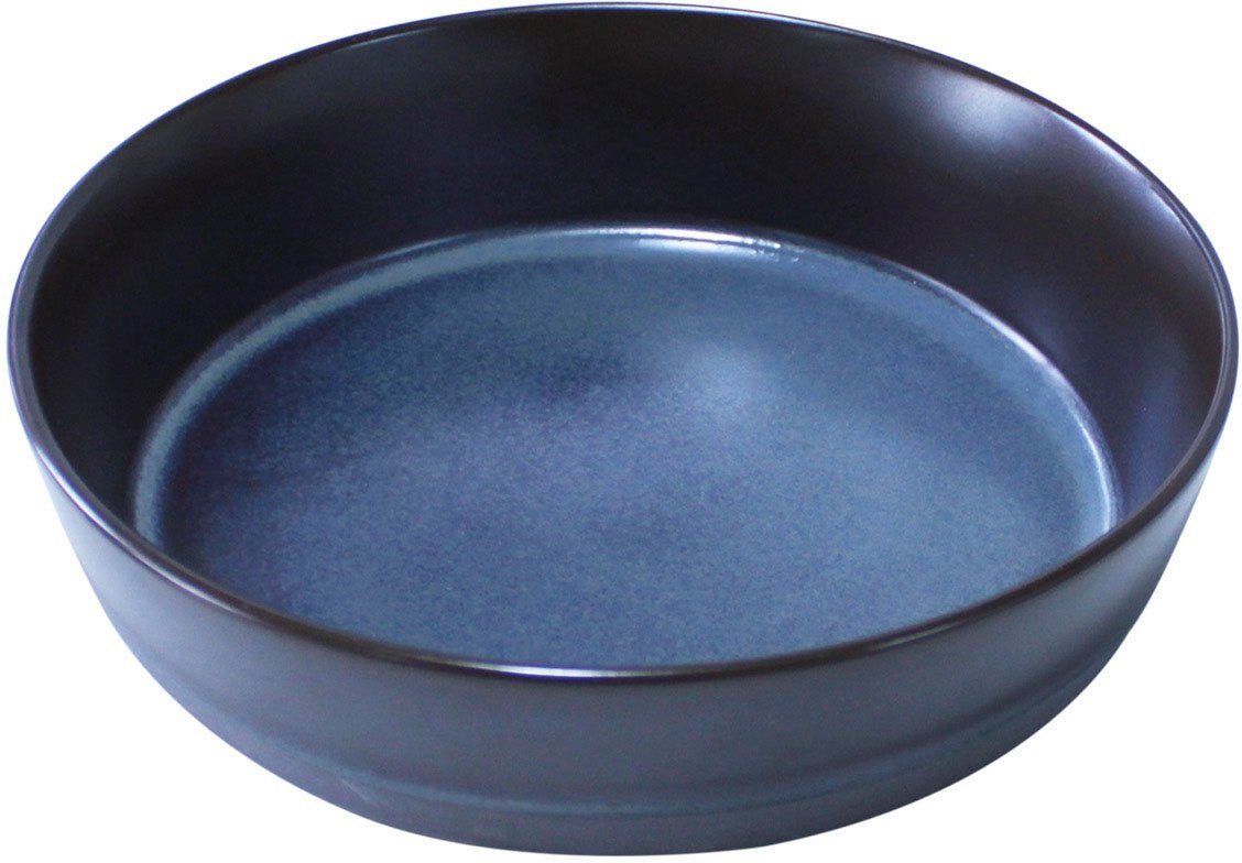 aida RAW Suppenteller Midnight blue, (6 St), Steinzeug, Ø 19 cm | Suppenteller