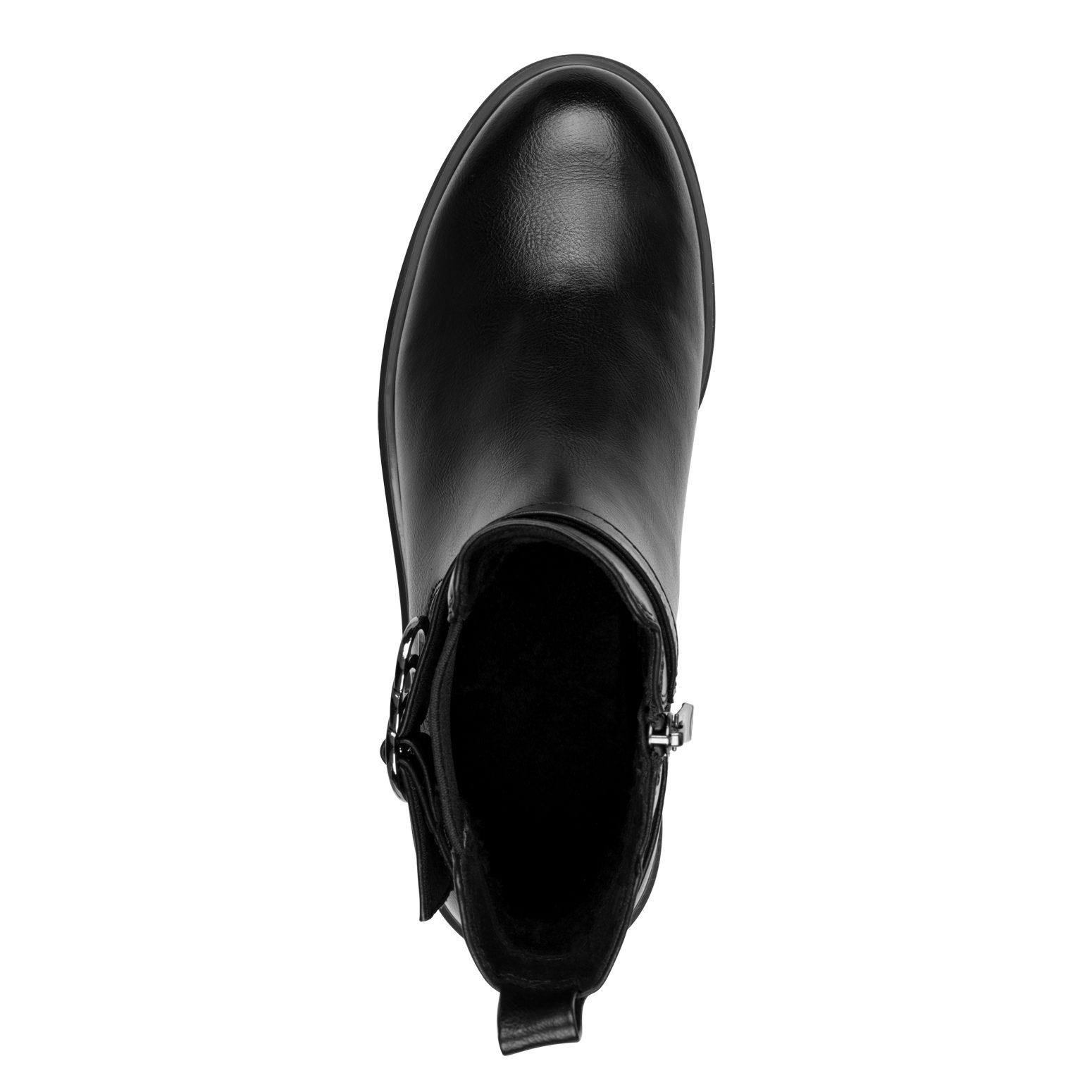 MARCO TOZZI Chelseaboots, Blockabsatz, Stiefelette mit hübscher Zierschnalle