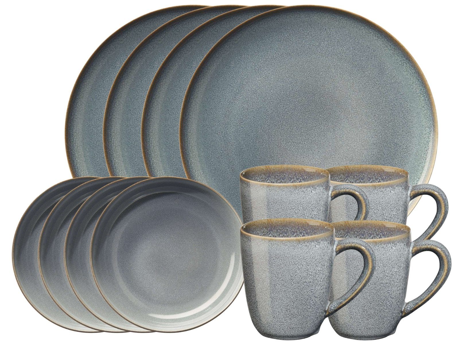 ASA SELECTION Frühstücks-Set Selection SAISONS Frühstücksset denim 12tlg