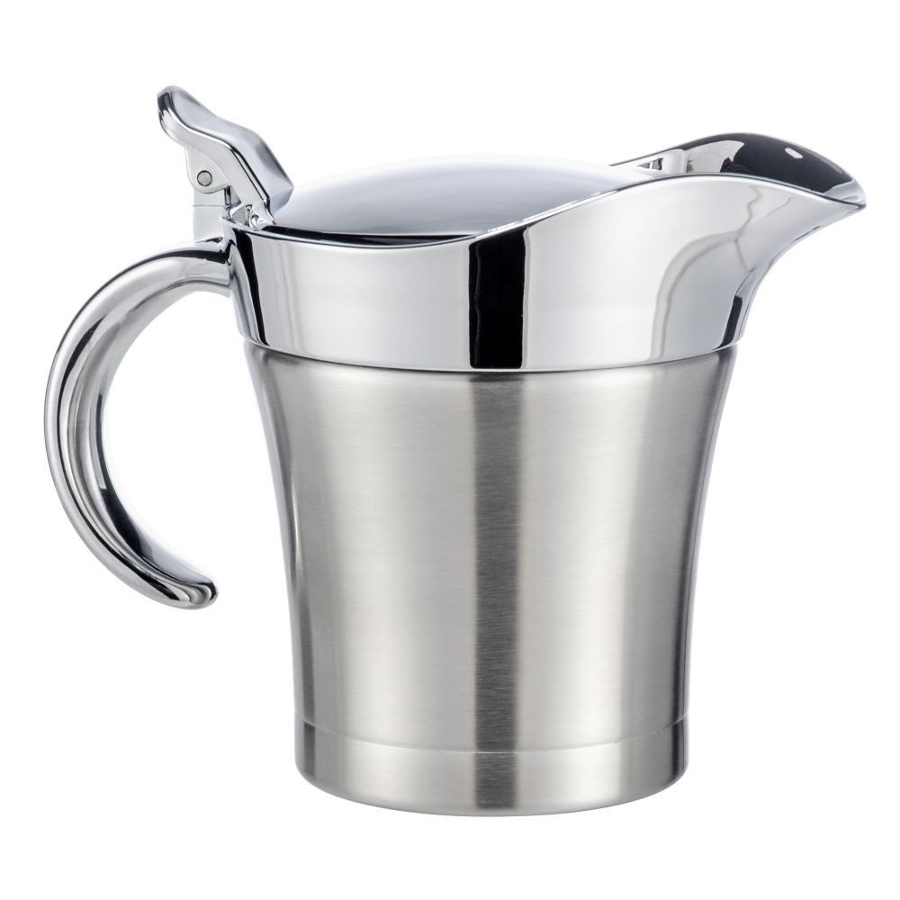 Haushalt International Sauciere Haushalt International Thermo-Sauciere mit praktischer Einhand-Automat, Edelstahl