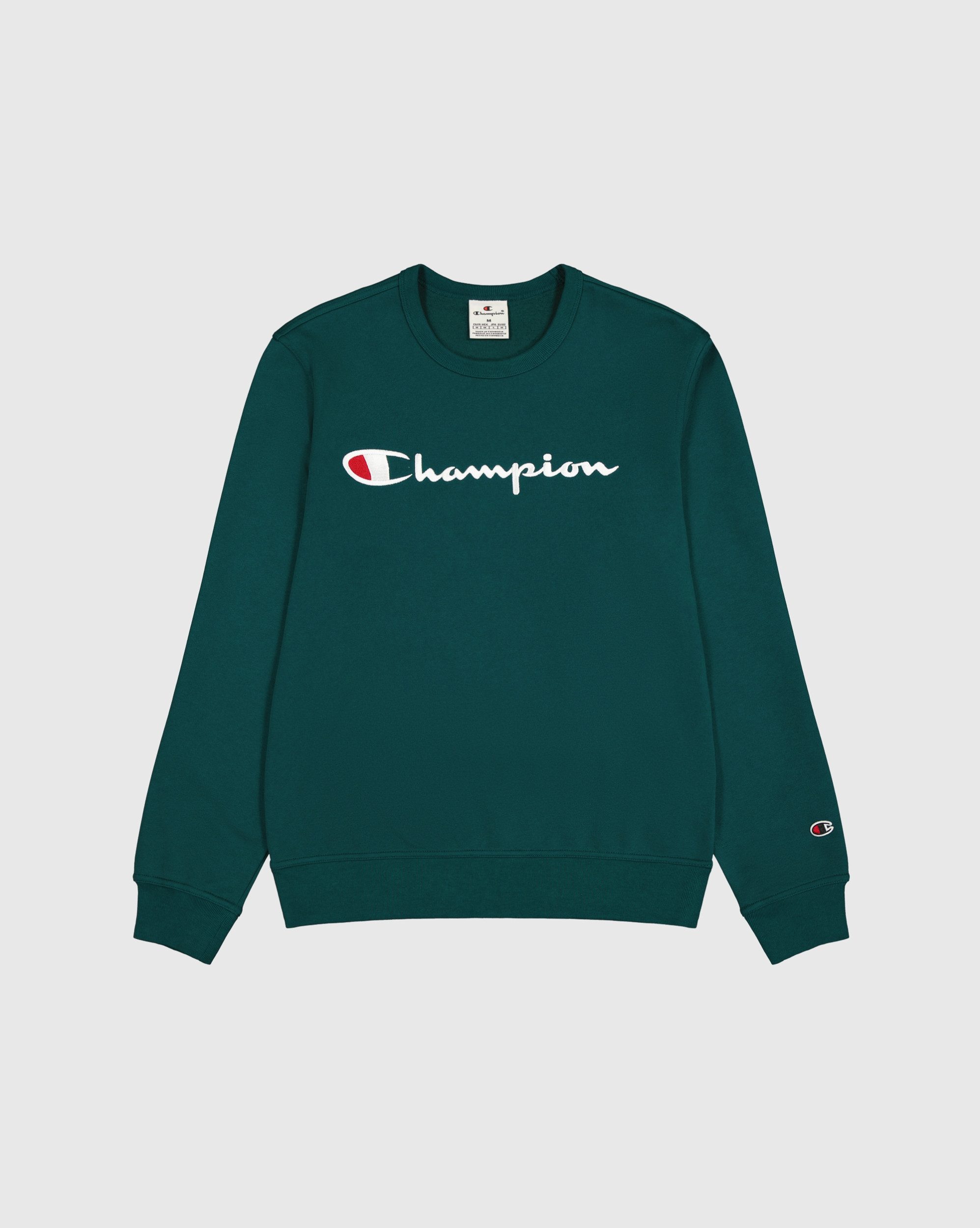 Champion Sweatshirt Crewneck Herren-Sweatshirt grün günstig online kaufen