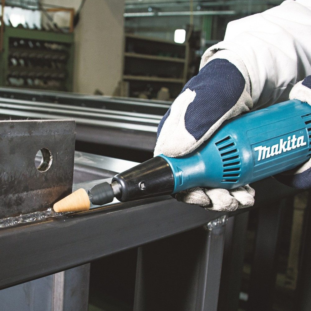 Makita Geradschleifer, max. 28000 U/min, 240 W, GD0603, 6 mm - im Karton