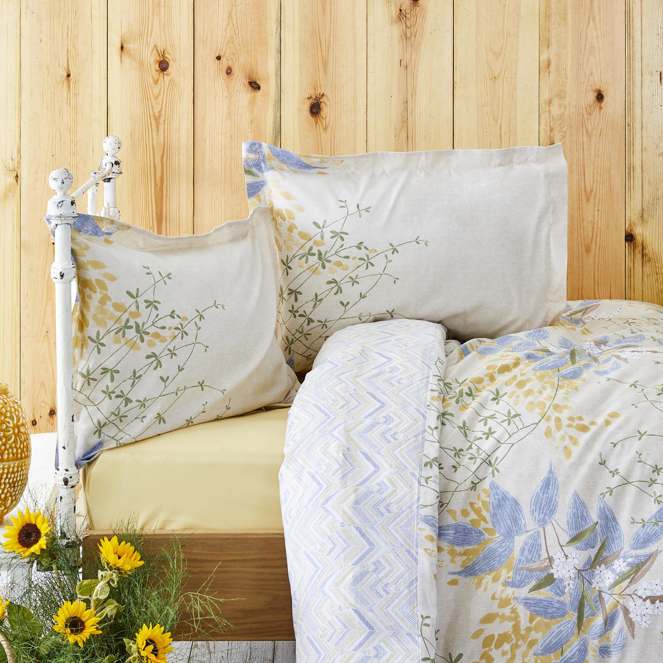 Karaca Home Bettwäsche Clarinda Senf 100% günstig online kaufen