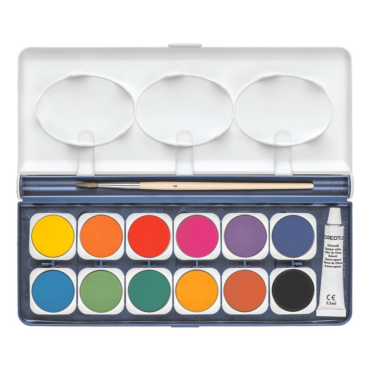 STAEDTLER Malpalette Noris, 12 Farben