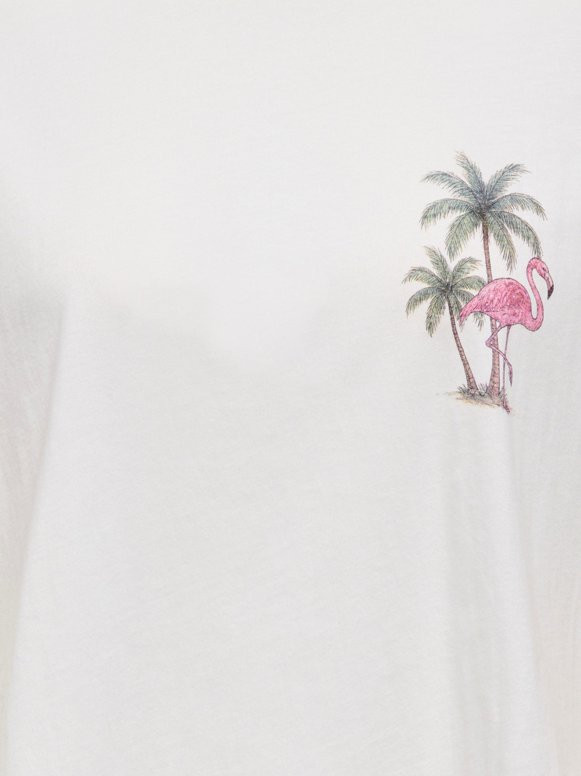 ONLY Kurzarmshirt ONLLUCY BOXY S/S TOP JRS Baumwolle, Rundhals