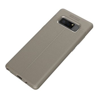 König Design Handyhülle Samsung Galaxy Note 8, Samsung Galaxy Note 8 Handyhülle Backcover Grau