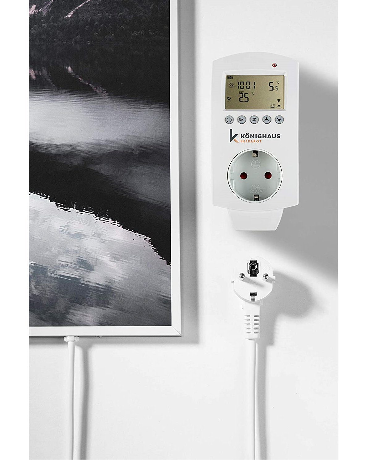 Könighaus Infrarotheizung Bild-Serie 1200W, hohe Effizienz, Made in Germany, sehr angenehme Strahlungswärme – Bild 3 von 5