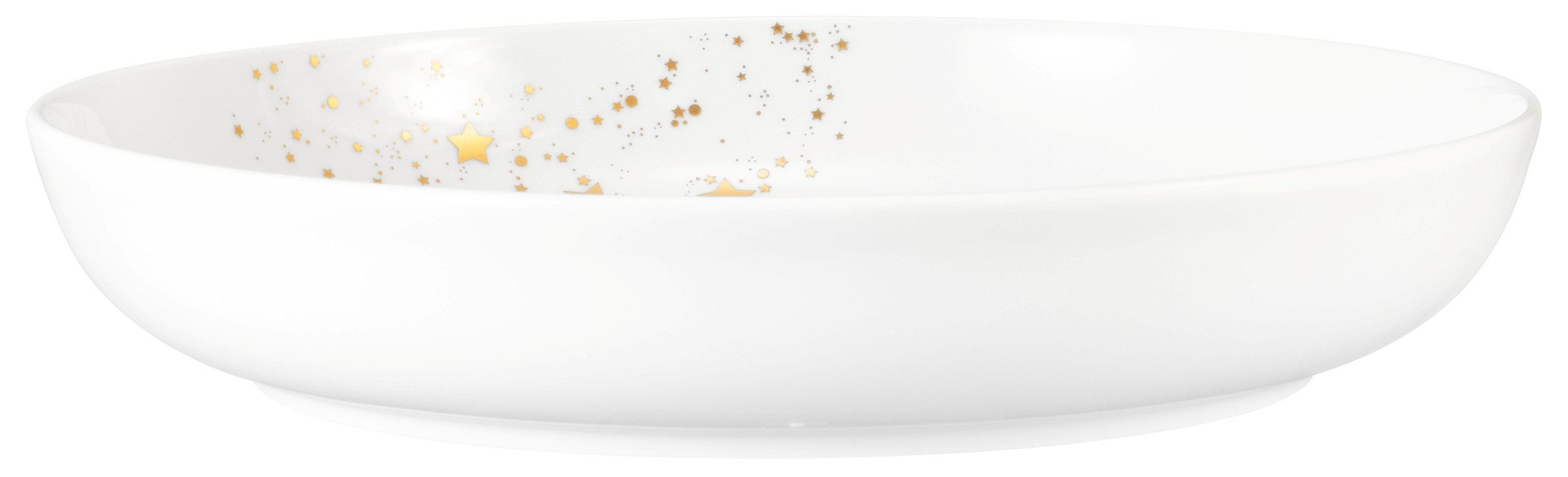 Seltmann Weiden Schüssel Liberty - Golden Stars, Porzellan, (1-tlg), Foodbowl 28 cm