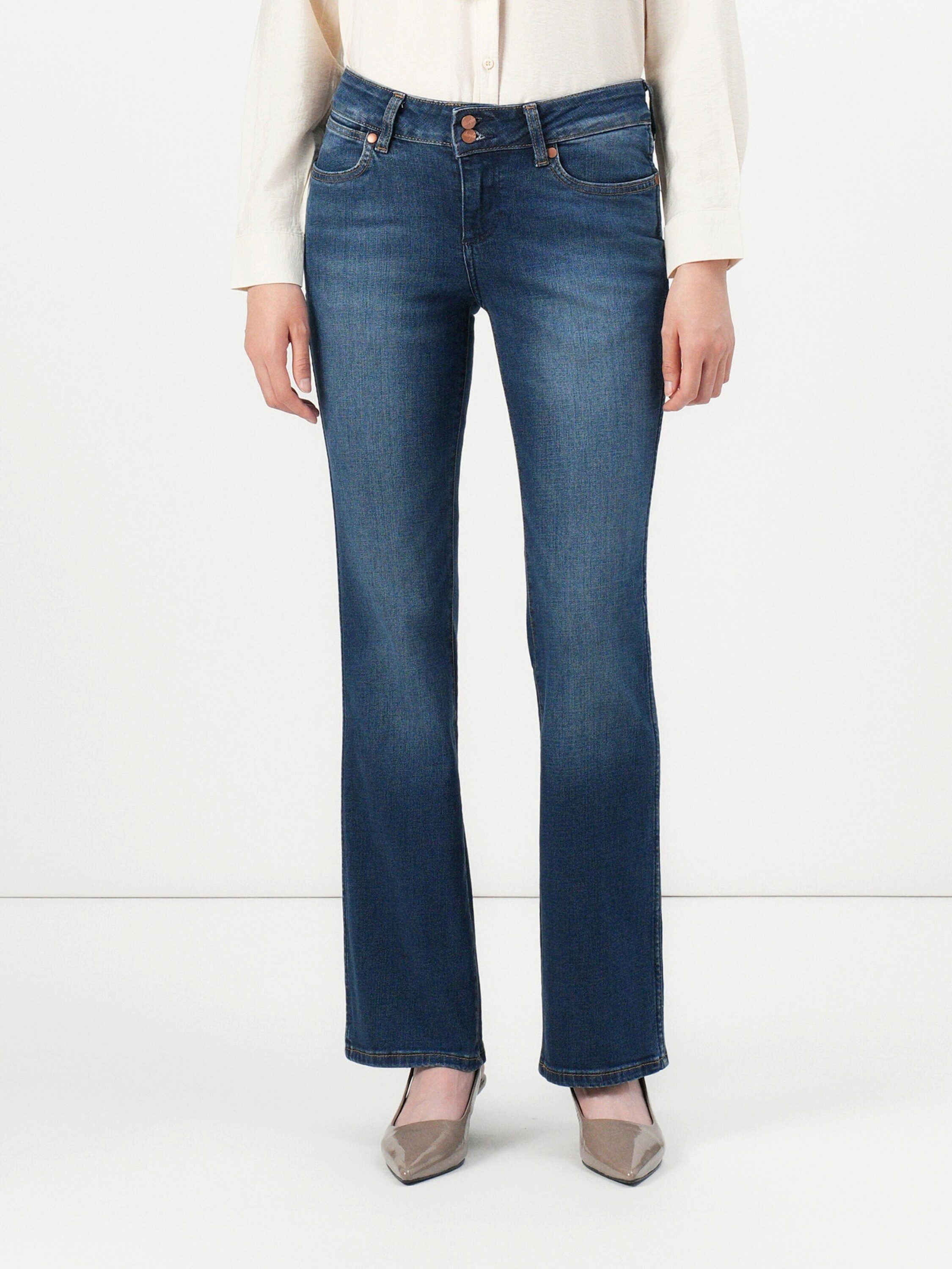 Wrangler Bootcut-Jeans LOW RISE BOLD BOOT (1-tlg) Plain/ohne Details