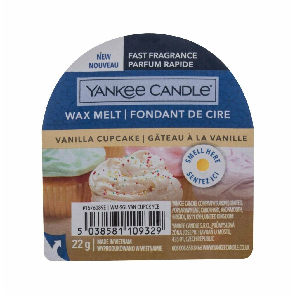 Yankee Candle Duftkerze Yankee Kerze Vanille Cupcake duftende Wachs 22g günstig online kaufen