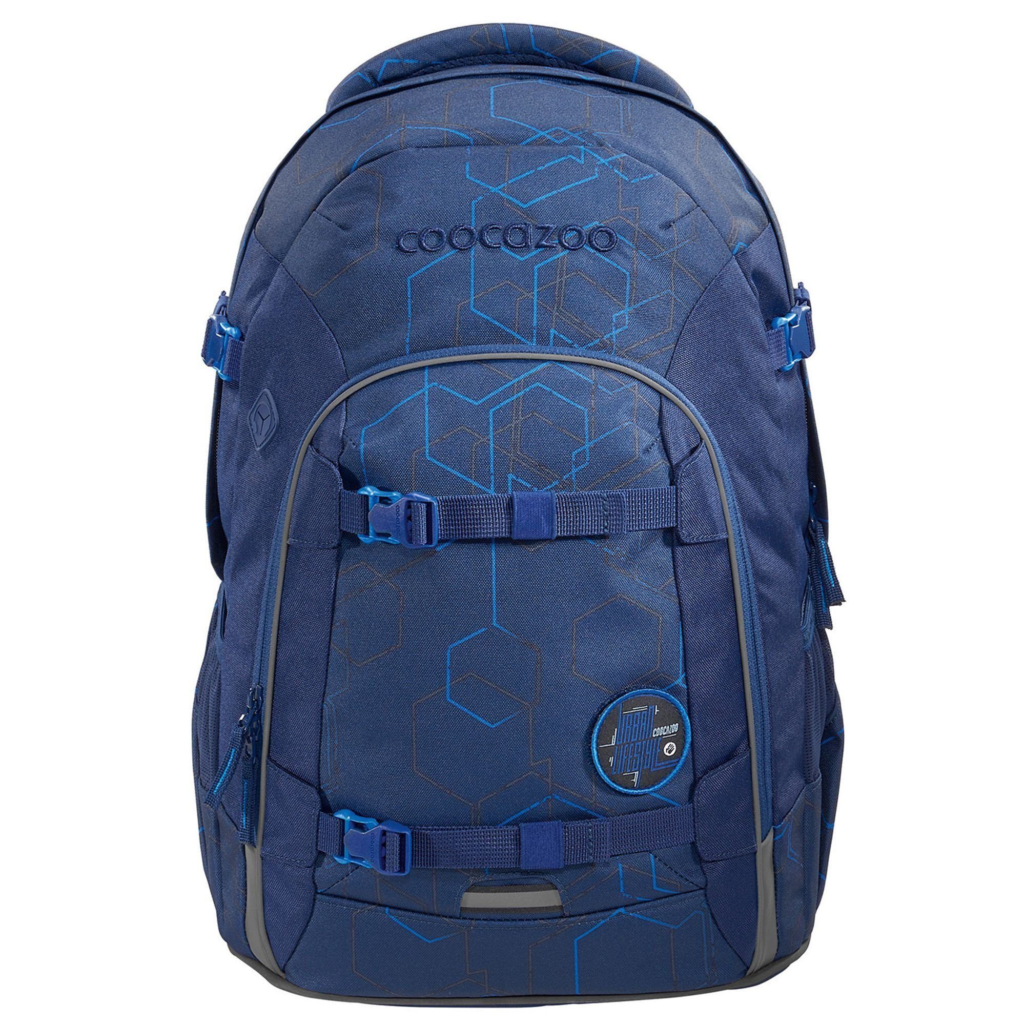 coocazoo Schulrucksack Joker, PET blue motion