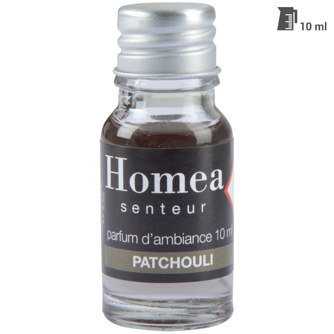 Homea Duftöl Patchouli (10ml) - Erdiger Raumduft für Wellness & Entspannung (2-St), Auch für Potpourri oder Aromabrenner geeignet