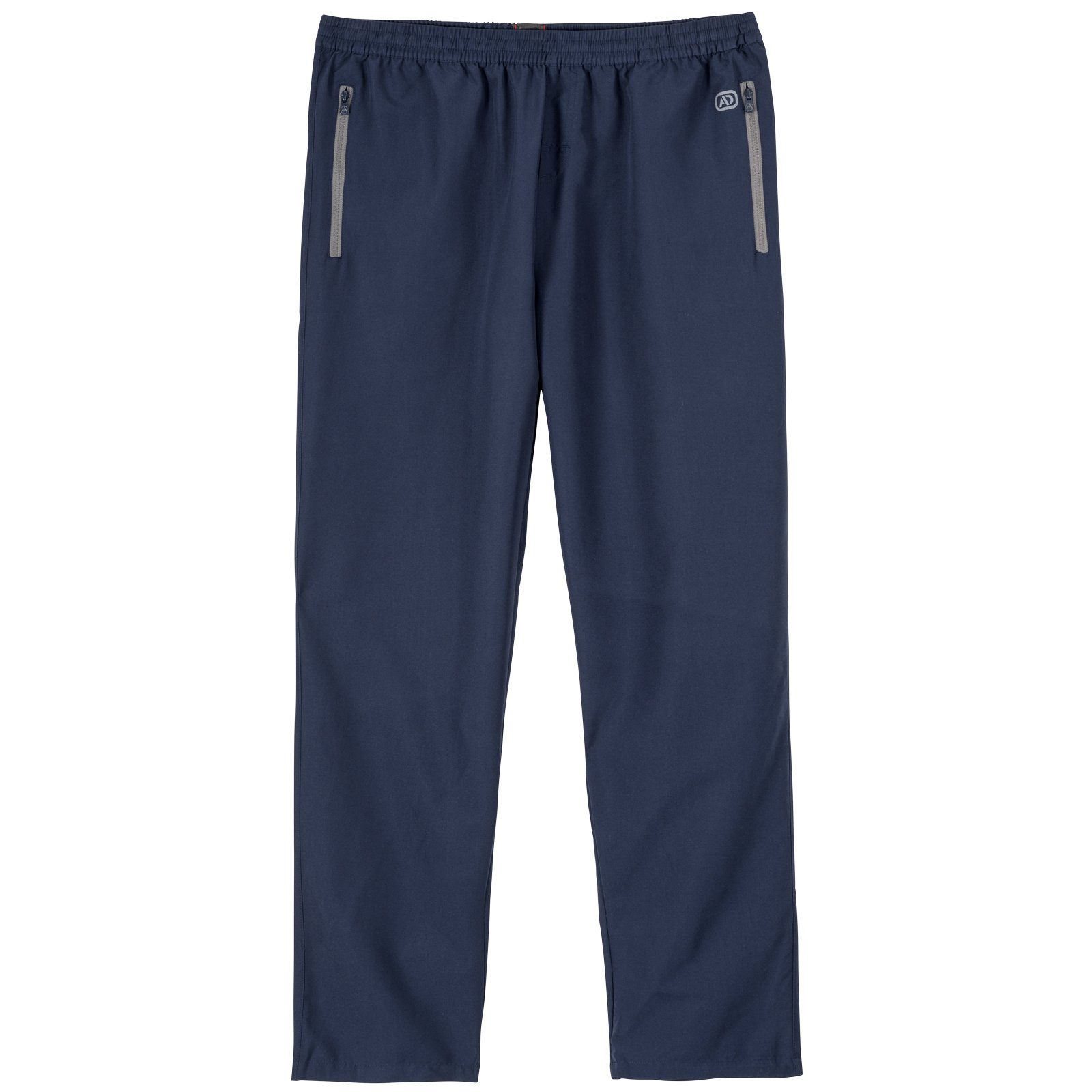 ADAMO Trainingshose Adamo lange Fitnesshose navy Übergröße