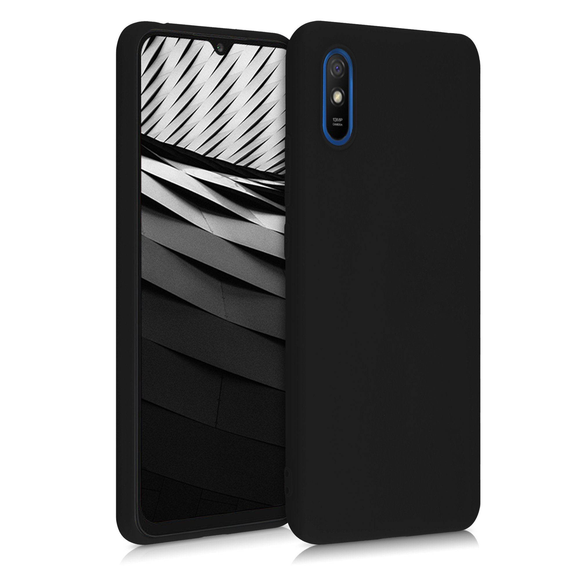 kwmobile Handyhülle Hülle für Xiaomi Redmi 9A / 9AT, Hülle Silikon - Soft Handyhülle - Handy Case Cover