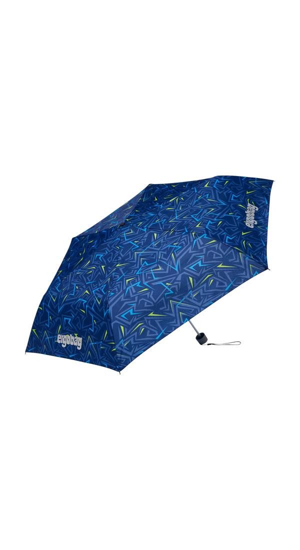 ergobag Taschenregenschirm Regenschirm, mit reflektierenden Details