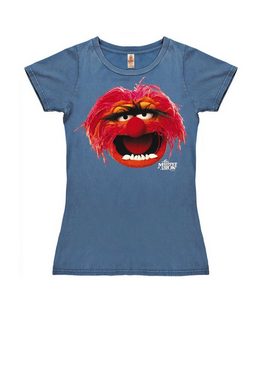 LOGOSHIRT T-Shirt Das Tier mit tollem Muppet Show-Motiv