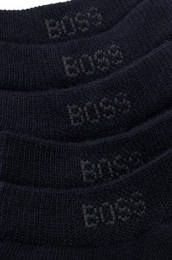 BOSS Sneakersocken 5P AS Uni Color CC (Packung, 5-Paar, 5er) im sportiven Look