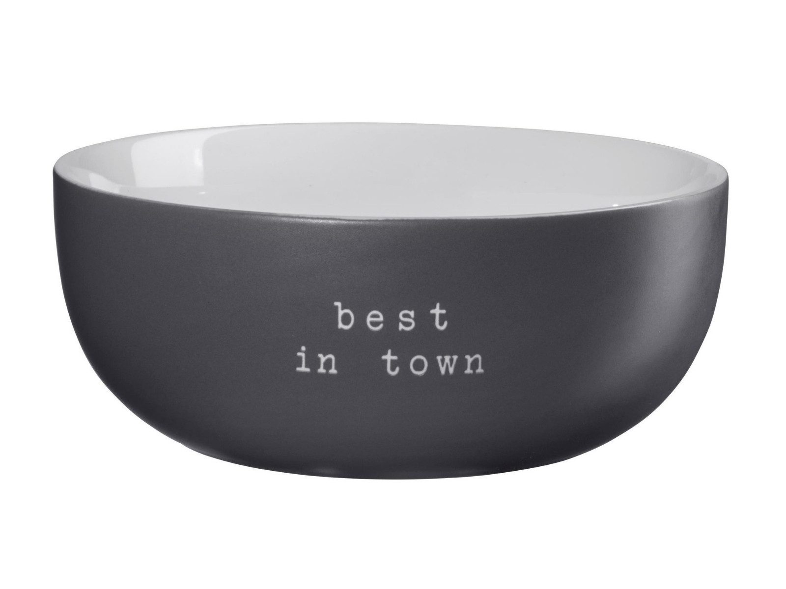 ASA SELECTION Schale hey! Schale best in town 16cm, New Bone China, (Schalen & Schüsseln)