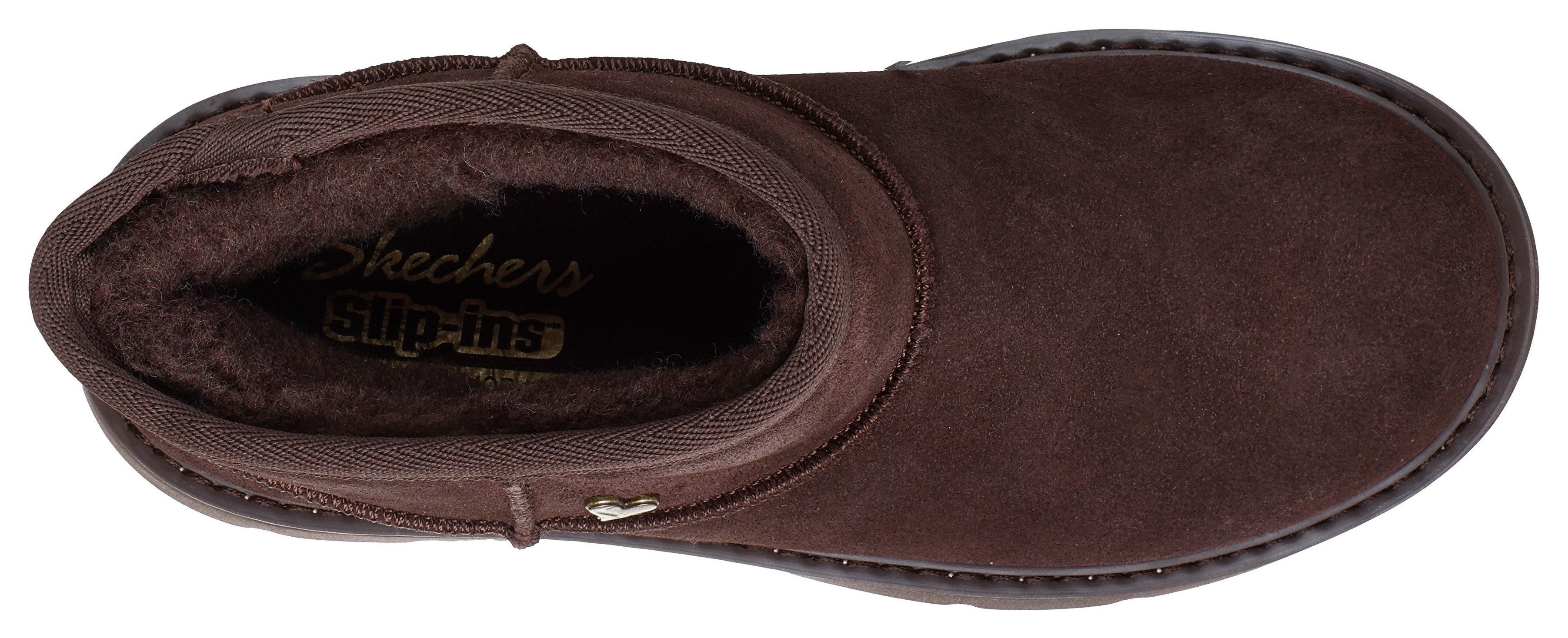 Skechers KEEPSAKES COZY-COZY MINI Winterboots Snowboots, Schlupfstiefel mit Plateausohle