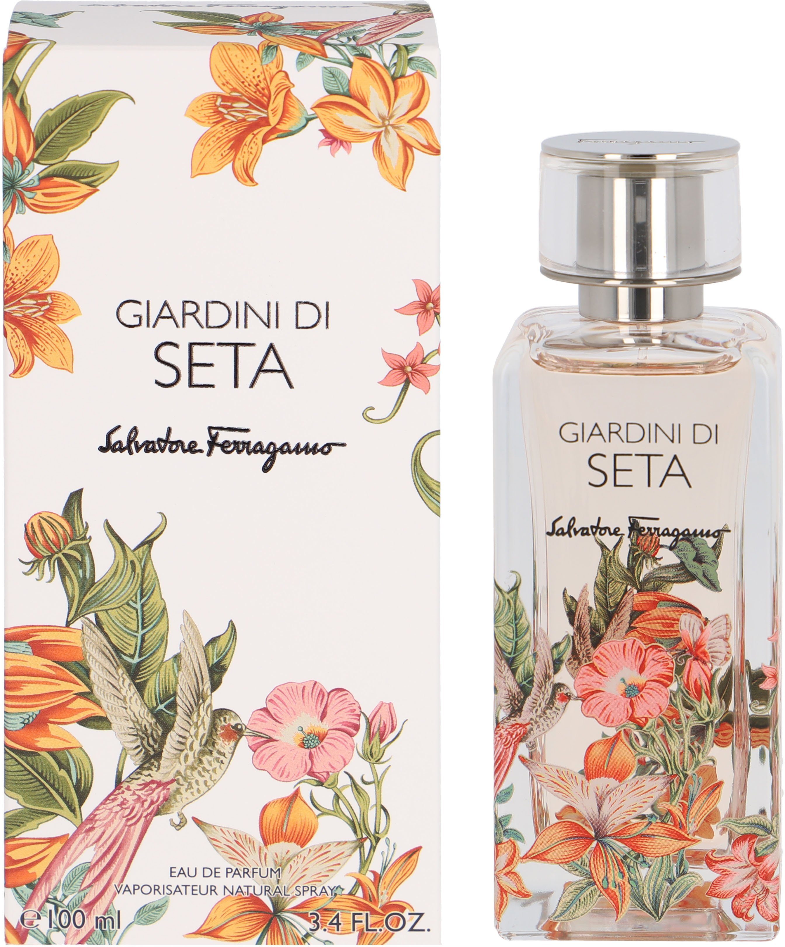 Salvatore Ferragamo Eau de Parfum Giardini di Seta, mit fruchtig-frischer Note