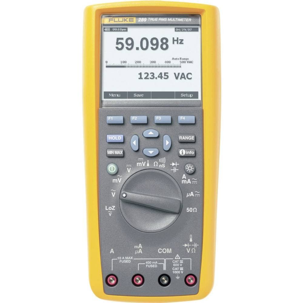 Fluke Multimeter Digital-Multimeter 289 3947801, Grafik-Display, Datenlogger, LoZ