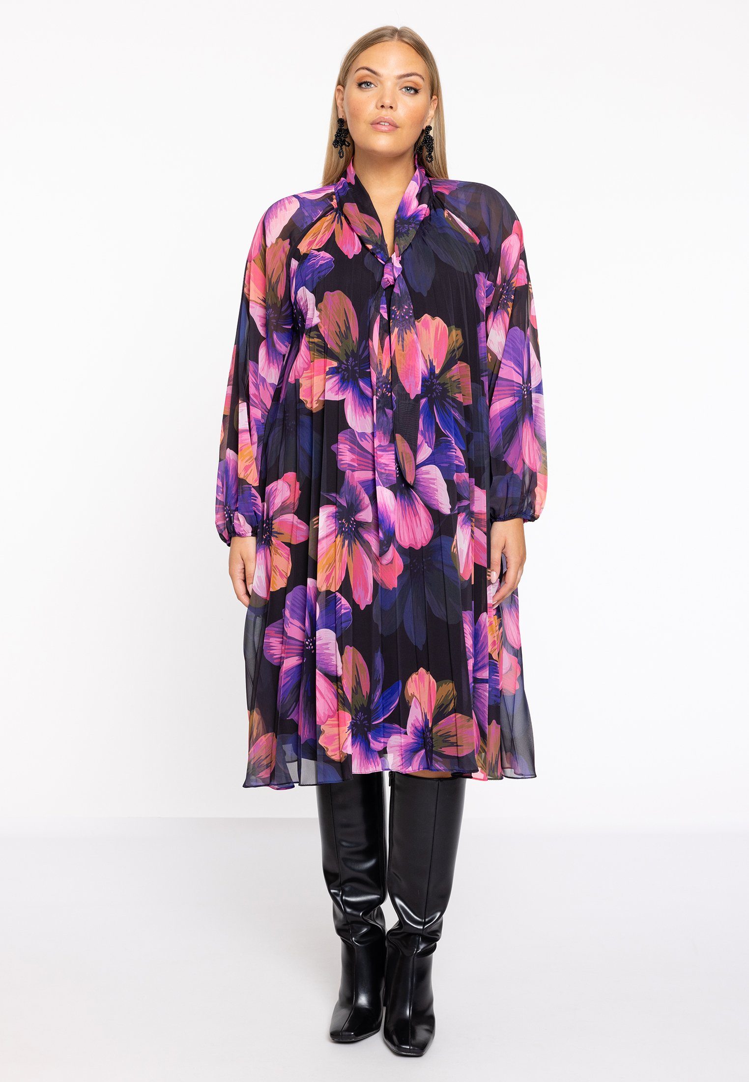 YOEK A-Linien-Kleid Damen Kleid Große Größen günstig online kaufen