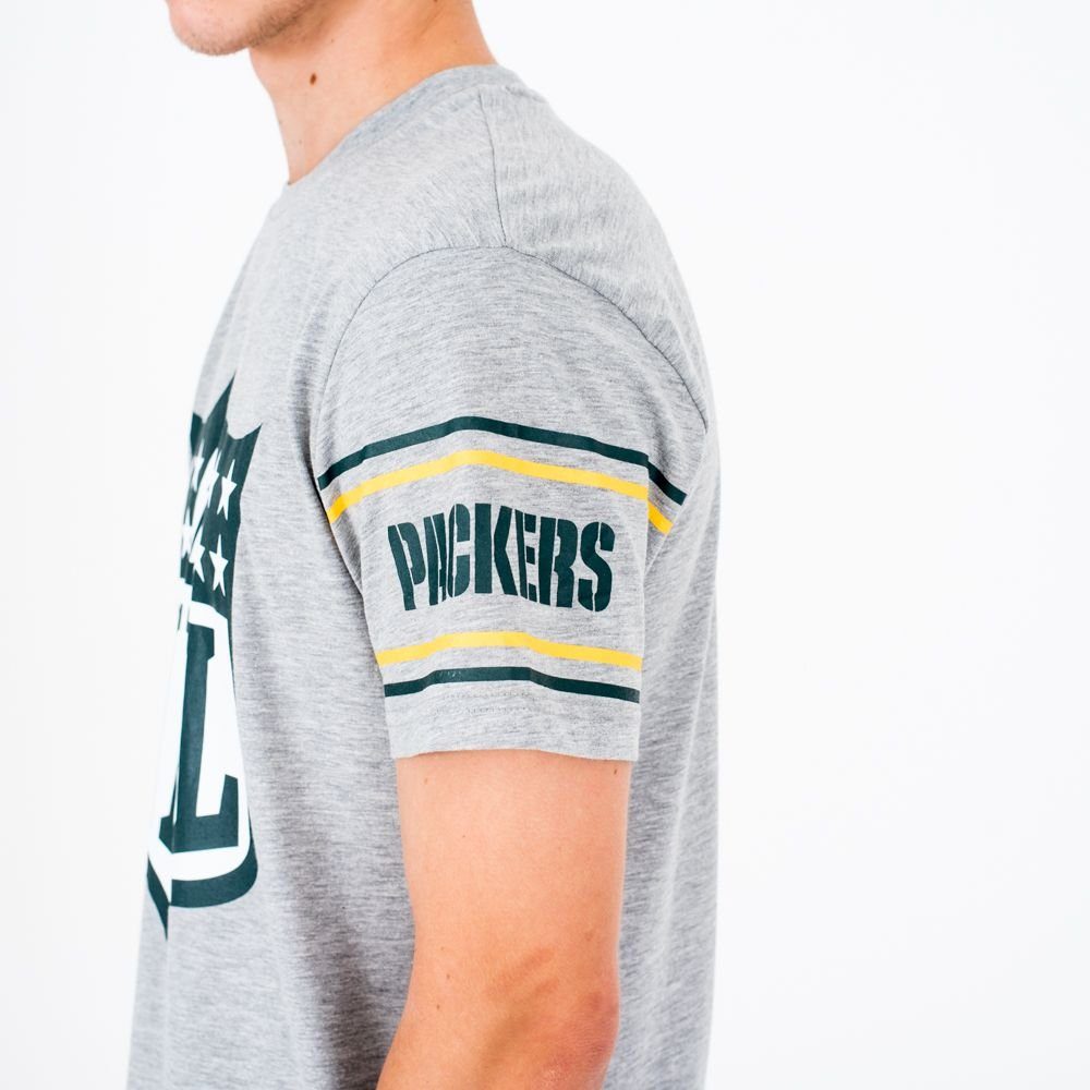 New Era Print-Shirt New GREEN PACKERS BAY NFL Era Badge T-Shirt