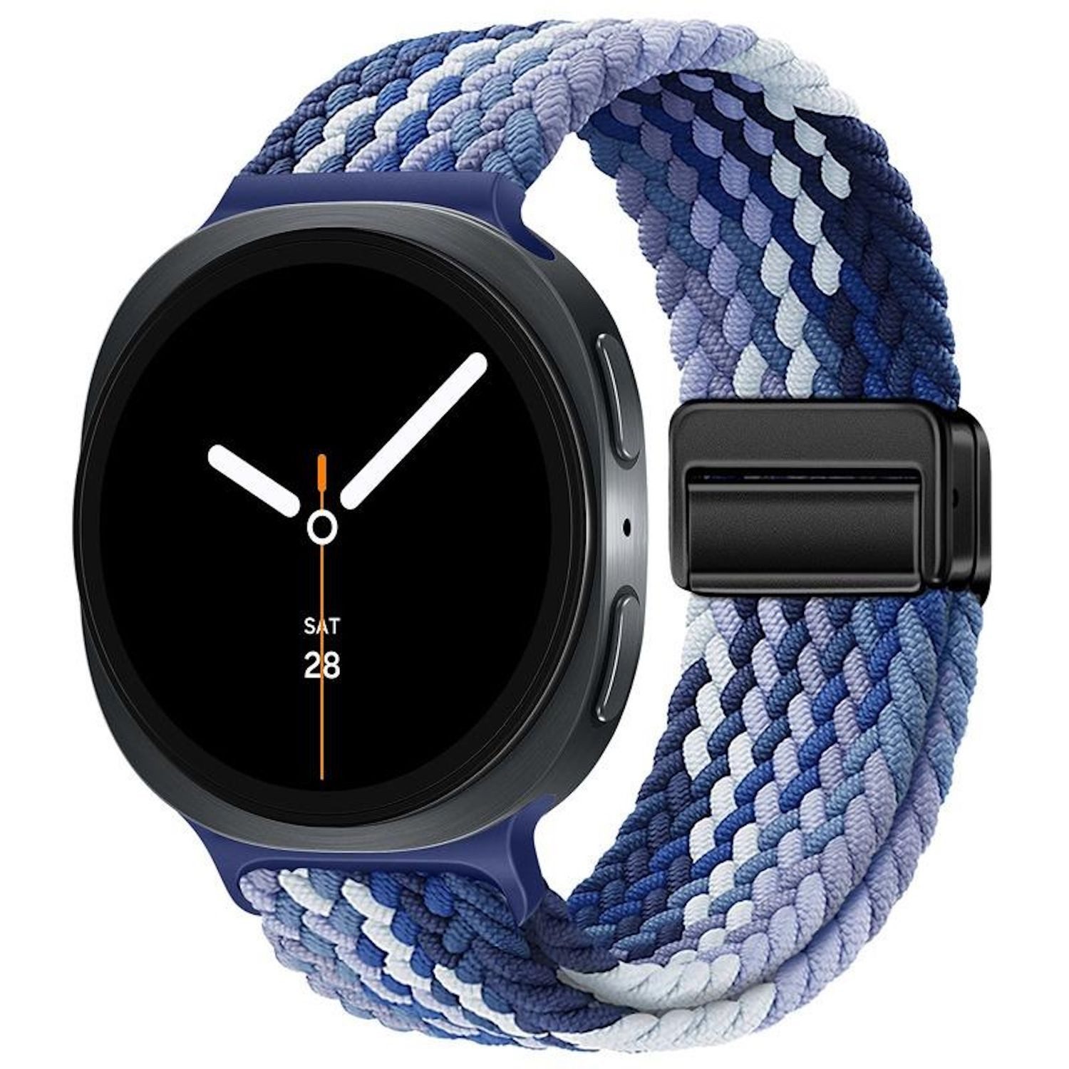 Wigento Smartwatch-Armband Für Samsung Galaxy Watch 8 / 8 Classic Magnetisc günstig online kaufen