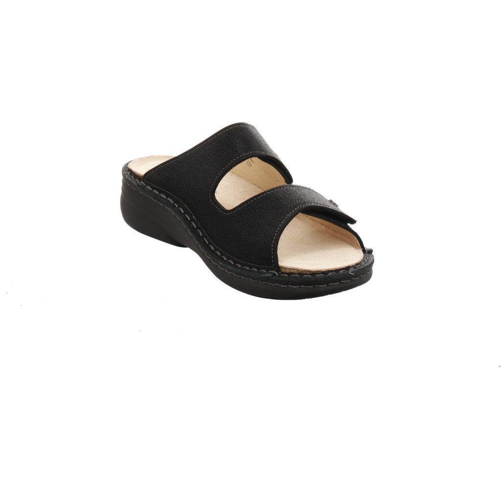 Finn Comfort 02642-850393 Moorea schwarz Pantolette