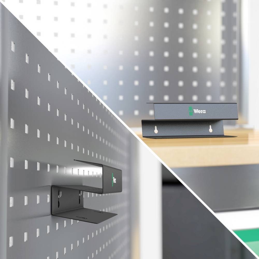 Wera Werkzeughalter Metallrack 4 Quergriff 7 05136426001