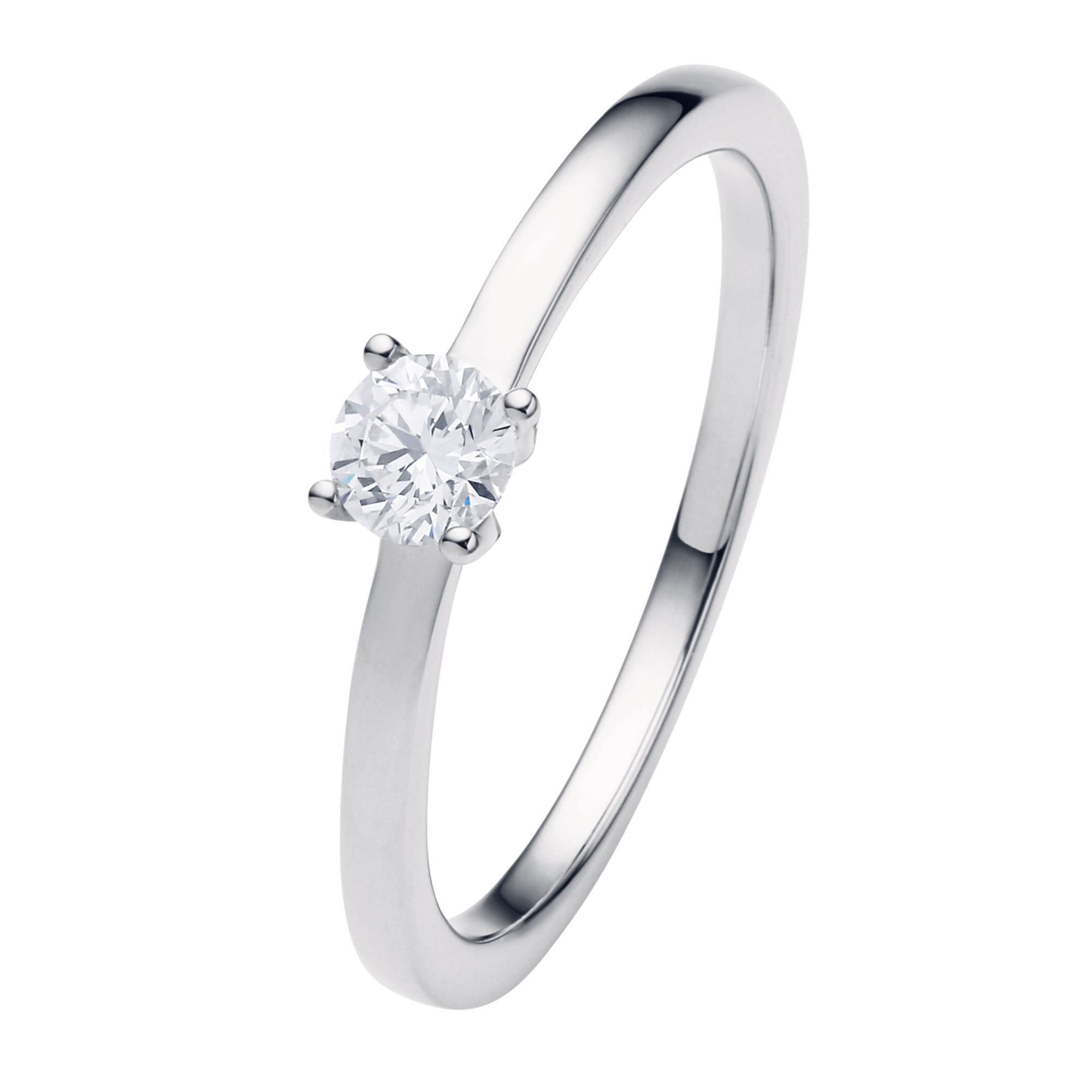ONE ELEMENT Diamantring 0.25 ct Diamant Brillant Ring aus 585 Weißgold, Dam günstig online kaufen