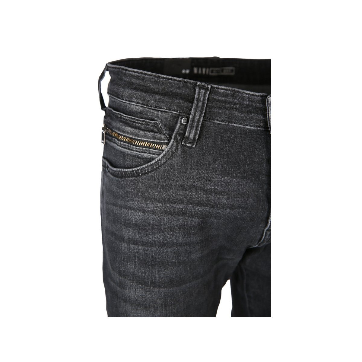 Mavi (1-tlg) 5-Pocket-Jeans uni