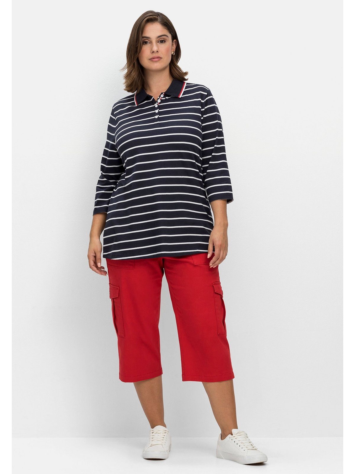 Sheego 3/4-Hose Große Größen mit Cargotaschen. € 59,99