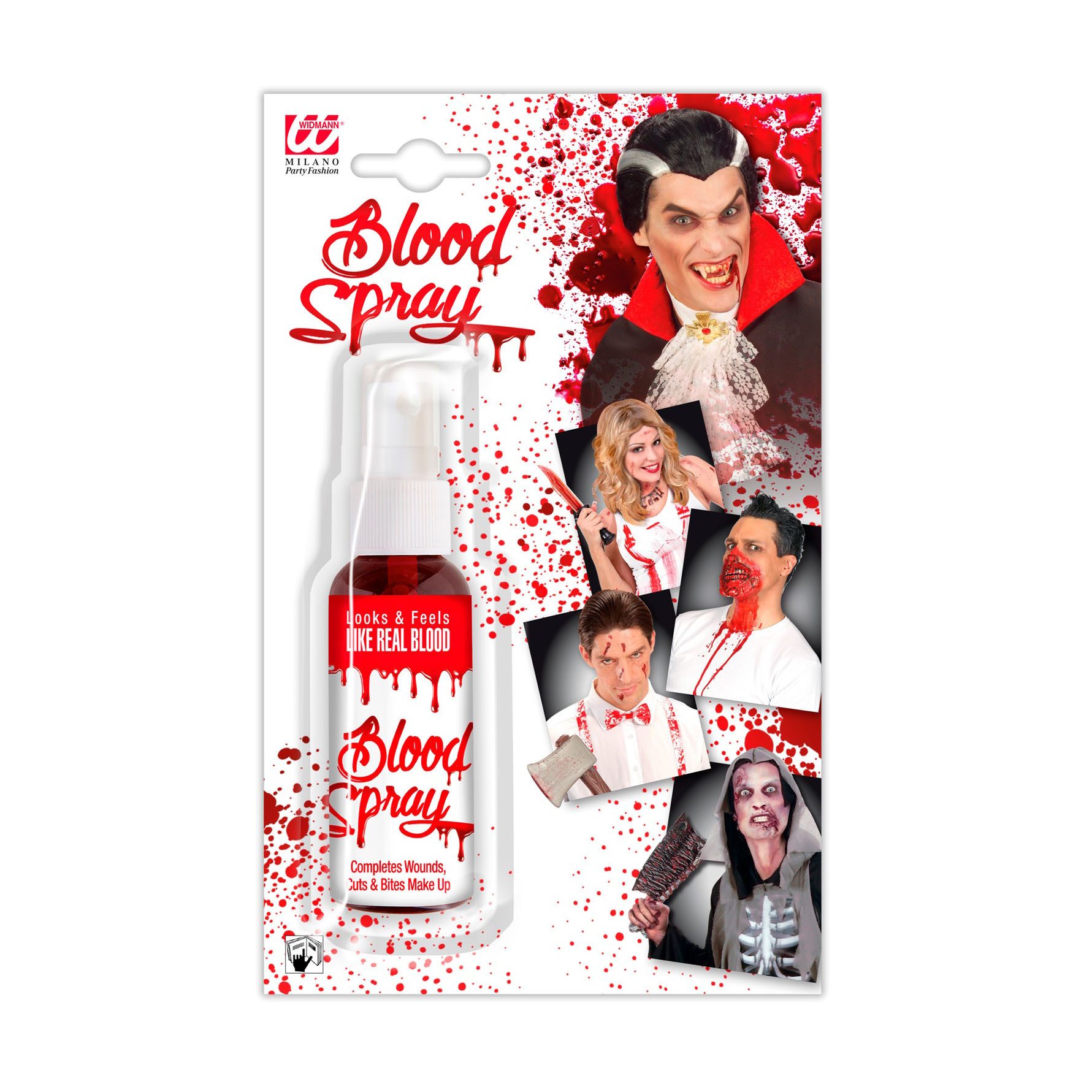 Theaterschminke Kunstblut 'Blutspray' Dose 48 ml, Vampirblut