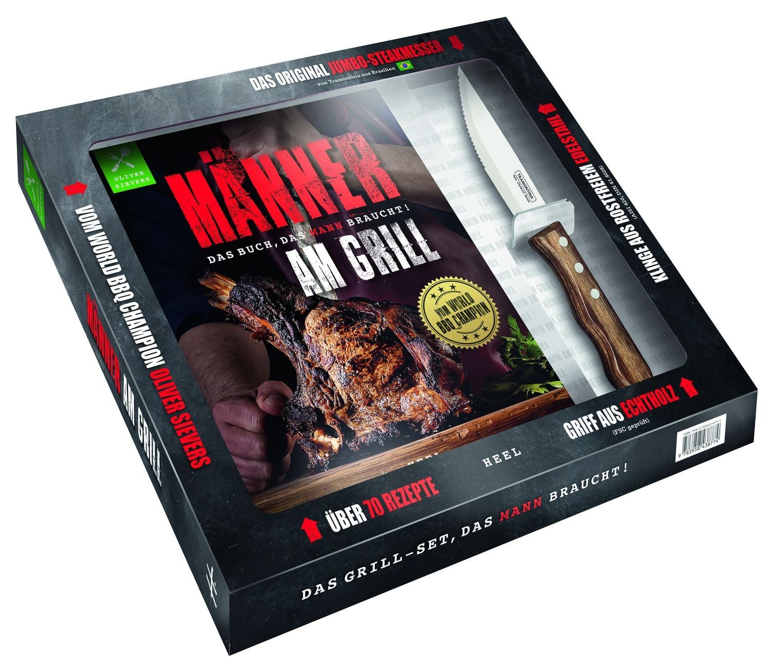 Männer am Grill - Das Buch, das Mann braucht! / Oliver Sievers