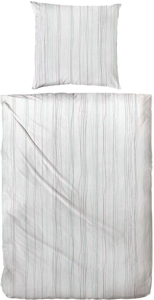 Primera Bettwäsche Bio Crepe Stripes, Seersucker, günstig online kaufen